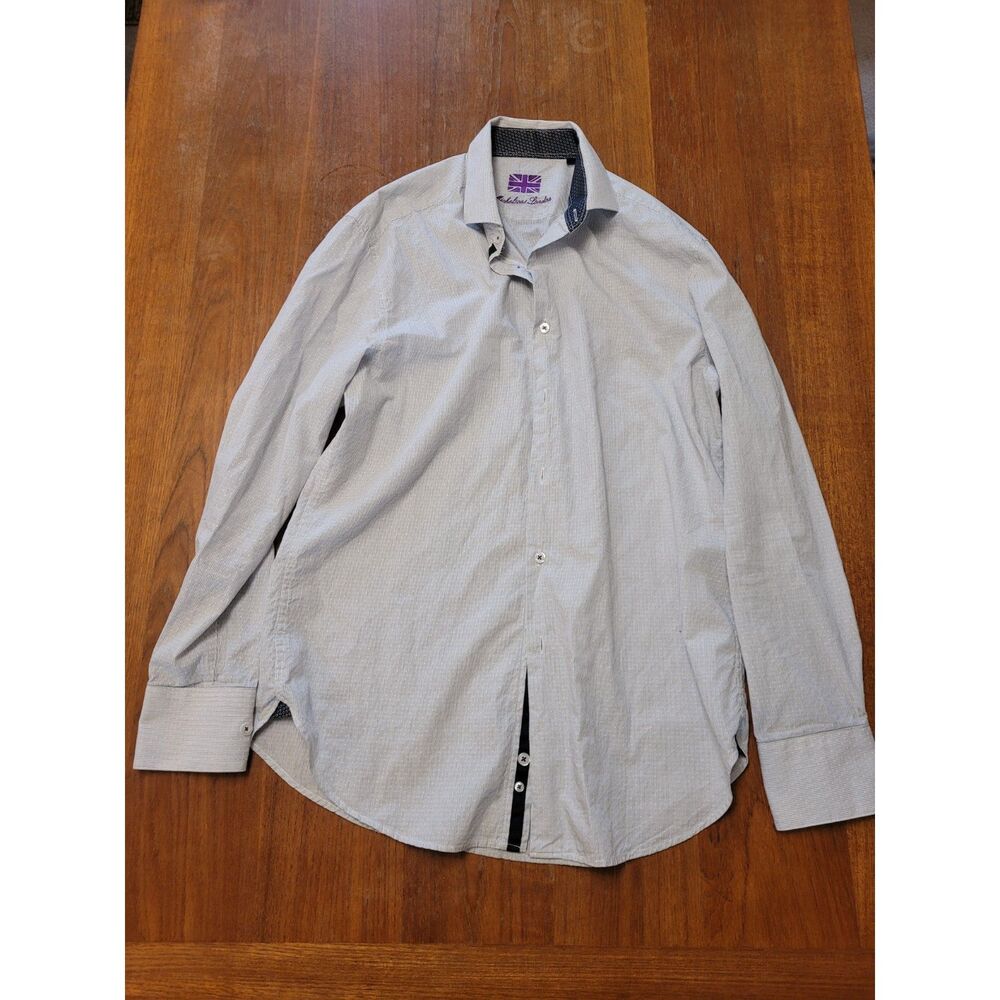 Michelsons London Long Sleeve Button Up Shirt Medium